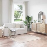  Protuklizni Shaggy Tepih Krema 160 x 160 cm PP | Eponuda.com