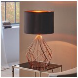 Eglo pedregal 1 stona lampa/1, e27, prečnik 350, bakar/crna VDX9KA4 | Eponuda.com