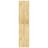vidaXL knjižna omara za razdelitev prostora 40x30x135,5 cm borovina | Shoptok.si