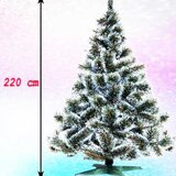 G-Trees Gusta novogodišnja jelka Bor sa belim vrhovima 220 cm | ePonuda.com