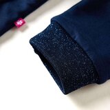 Dječja haljina s dugim rukavima modra 128 | shoptok.hr