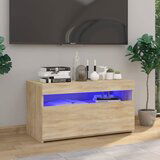 The Living Store TV omarica z LED lučkami sonoma hrast 75x35x40 cm - TV Omarica, (21374533) Cene