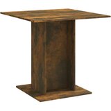 Maison Chic Blagovaonski stol boja dimljenog hrasta 80 x 80 x 75 cm drveni Cijene