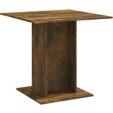 Maison Chic Jedilna miza - Kuhinjska miza - Jedilni stol dimljeni hrast 80x80x75 cm inženirski les, (21715108) Cene