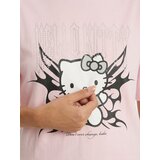 Sinsay Pamučna majica s printom i šarenim kamenčićima Hello Kitty | shoptok.hr