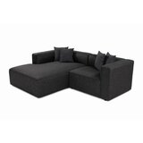 Atelier Del Sofa ugaona garnitura mora xl corner right (L1 chlright) anthracite | ePonuda.com