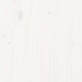 Ležaljke za sunčanje 2 kom bijele 205x60x31,5 cm od borovine | shoptok.hr