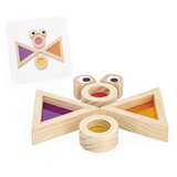 Janod Sensory Game Translucent Blocks aktivna igračka 12m+ 12 kom | shoptok.hr