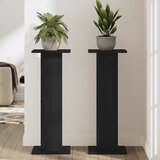  Stalak za biljke 2 pcs Crni hrast 30 x 30 x 80 cm | shoptok.hr
