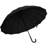 vidaXL Automatski kišobran crni 120 cm