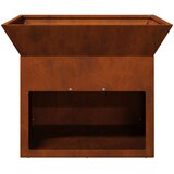 Kamin Rđa 50 x 50 x 40 cm Otporni čelik | shoptok.hr