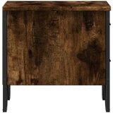  Noćni ormarići 2 kom boja hrasta 40x41x40 cm konstruirano drvo | shoptok.hr