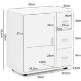 MID.YOU Spodnja Omarica Weiss | Shoptok.si