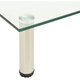 TV stalak prozirni 60 x 35 x 17 cm od kaljenog stakla | shoptok.hr