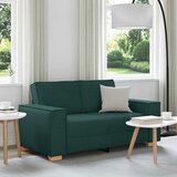 vidaXL Dvosed temno zelen 120 cm blago Cene