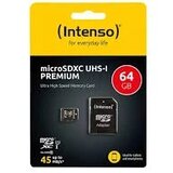 Intenso Micro SDXC 64GB UHS-I Premium 3423490 + adapter Cene