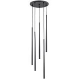  Luster na sajli CARMEN 5xG9/40W/230V pr. 30 cm crna | Eponuda.com