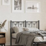 Maison Chic kovinsko posteljno vzglavje - vzglavna omarica - nočna omarica črno 120 cm, (21704925) | Shoptok.si