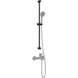  Držač za tuš Crna 101 cm Nehrđajući čelik | shoptok.hr