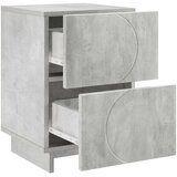  Noćni ormar Betonska siva 33 5 x 34 5 x 50 cm Konstruirano drvo - Betonska siva 1 | shoptok.hr