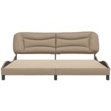  Okvir za krevet s uzglavljem cappuccina 200x200 cm umjetna koža | shoptok.hr