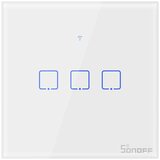 SONOFF T1EU3C-TX pametni zidni prekidač Wi-Fi + RF433 trostruki Cijene
