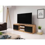 Livetastic Nizka Omarica Dingo 120, Črna, Barva Hrasta, Osvetlitev | Shoptok.si