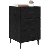  Nočna omarica Črna Orehovina 40 x 40 x 66 cm Konstruiran les, (5000107170) | Shoptok.si