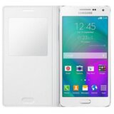Samsung original torbica S-view EF-CA500BWE Galaxy A5 bela Cene