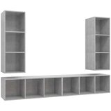 | TV Kabinet za Zid | Zidne 4 pcs 37 x 37 x 107.5 cm | shoptok.hr