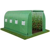  Vrtni staklenik – tunel od folije 4x2.5x2m 10m² UV-4 Premium - zeleni | shoptok.hr