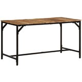 vidaXL Blagovaonski stol 140 x 70 x 75 cm masivnog grubog drva manga | shoptok.hr