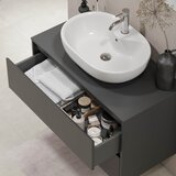  Kupatilski ormarić TRONDHEIM za umivaonik širine 90 cm, antracit | Eponuda.com