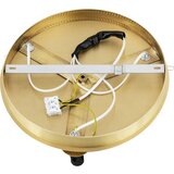  argon 6290 - stropna svetiljka fabio 3xE14/7W/230V alabaster zlatna | Eponuda.com