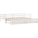  Dnevni krevet na razvlačenje s ladicama bez madraca 80x200 cm | shoptok.hr