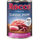 Rocco Classic Pork 6 x 400g Svinjina s piščancem in teletino | Shoptok.si