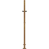 VidaXL Vrtna vrata 105x155 cm corten jeklo kvadraten dizajn Slike