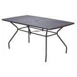  Baštenski metalni sto melfi 150x90x74 cm Cene
