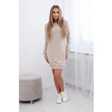 Kesi Off White Dress Beige | shoptok.hr