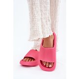 Boto Women's Lightweight Foam Slippers On Thick Sole Fuchsia Querceria | Shoptok.si