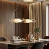 Toolight viseća stropna LED svjetiljka G152-2CP 58 cm, zlatna, 20 W, 4000K | shoptok.hr