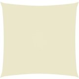 vidaXL Senčno jadro oksford blago kvadratno 4,5x4,5 m krem Cene