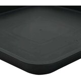  Kvadraten cvetlični pladenj 24 pcs Črna 15 x 15 x 2 cm Plastika, (5000207518) | Shoptok.si