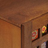 TV ormar s policom Orah 105 x 33 5 x 46 cm Čvrsto drvo manga | shoptok.hr