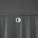 Šator za zabave Antracit 600 x 400 x 266 cm Polietilen i čelik | shoptok.hr