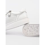 GOODIN White platform sneakers made of genuine leather | Shoptok.si