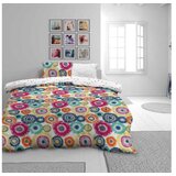 Svilanit posteljnina Colored circle 140x200 in 50x70 cm | Shoptok.si
