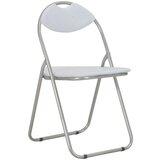 Maison Chic Zložljivi Jedilni stoli - Vzorci stoli 4 kosi belo umetno usnje A2077, (22030828) Cene