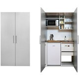 RESPEKTA Kuhinja - ormar SKWMIC (104 cm, Sa staklokeramičkom pločom za kuhanje) | shoptok.hr