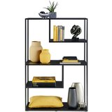 CARRYHOME regal 85/126/35 cm črna | Shoptok.si